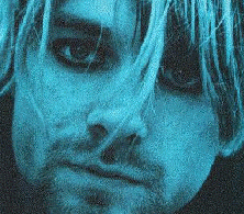 Blue pic of Kurt.